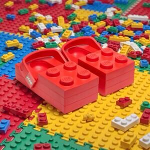 ‼️‼️‼️LEGO X CROCS BRICK CLOG SKU 211719 SIZE 8M 10W LIMITED EDITION IN HAND!